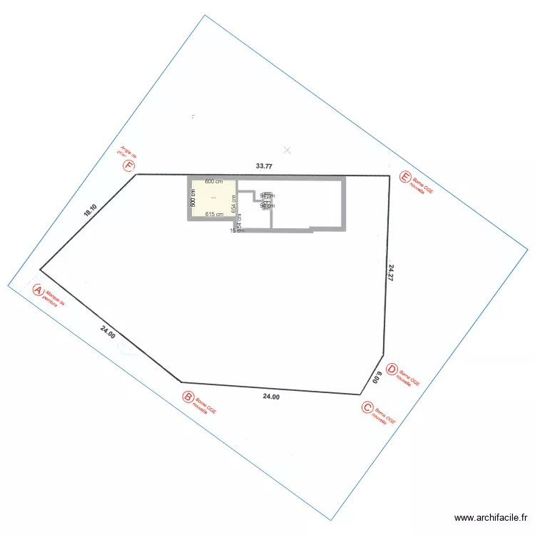 XIROCOURT. Plan de 