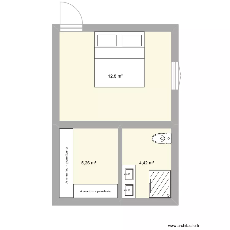 sdb hiesse 2.50. Plan de sdb hiesse 2.50. Plan de