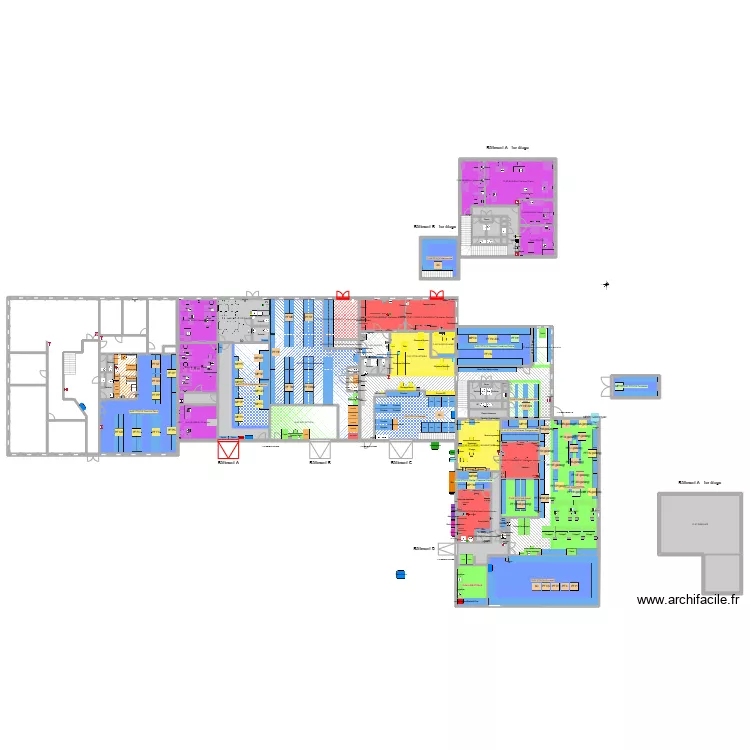 Plan am&eacute;nagement maxime 2. Plan de 