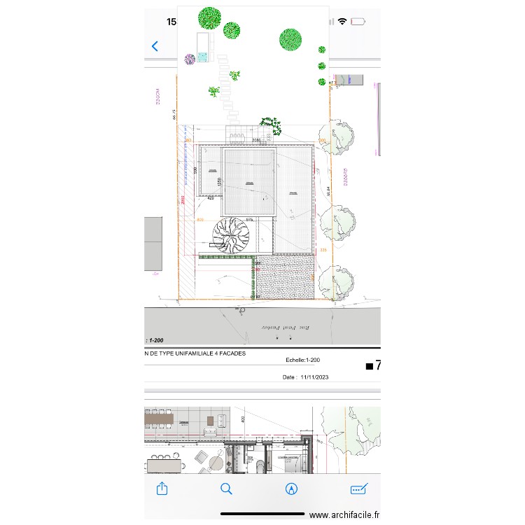 jardin maison. Plan de 0 pièce et 0 m2