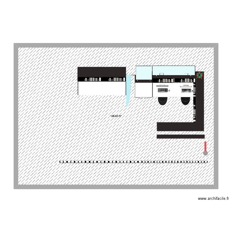 Plan accueil HDM. Plan de 0 pièce et 0 m2