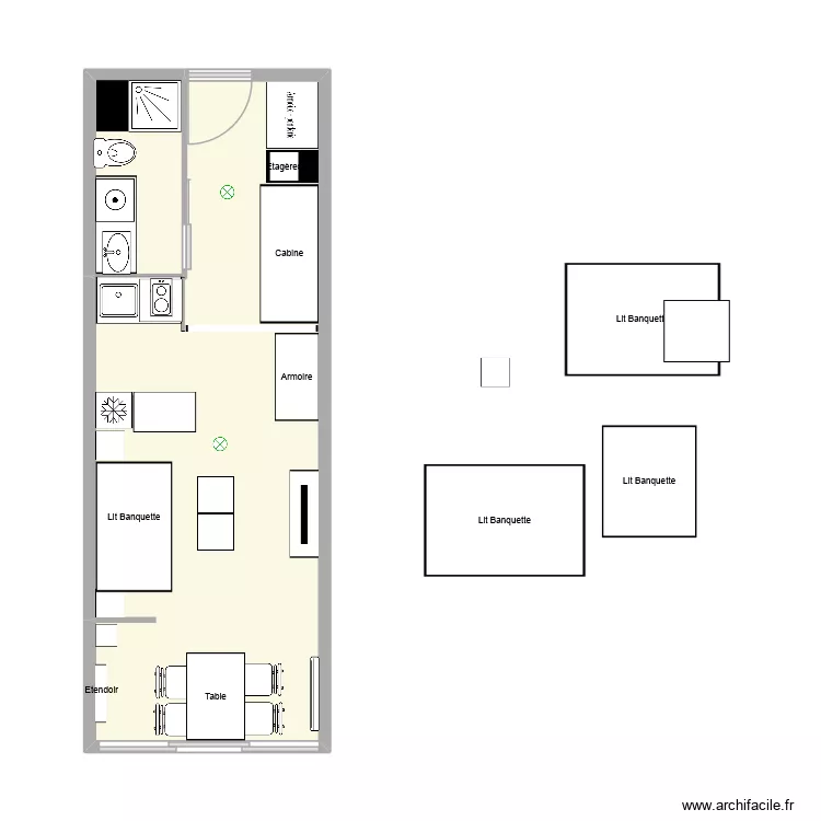 Carnon Omahas 2 Six. Plan de 