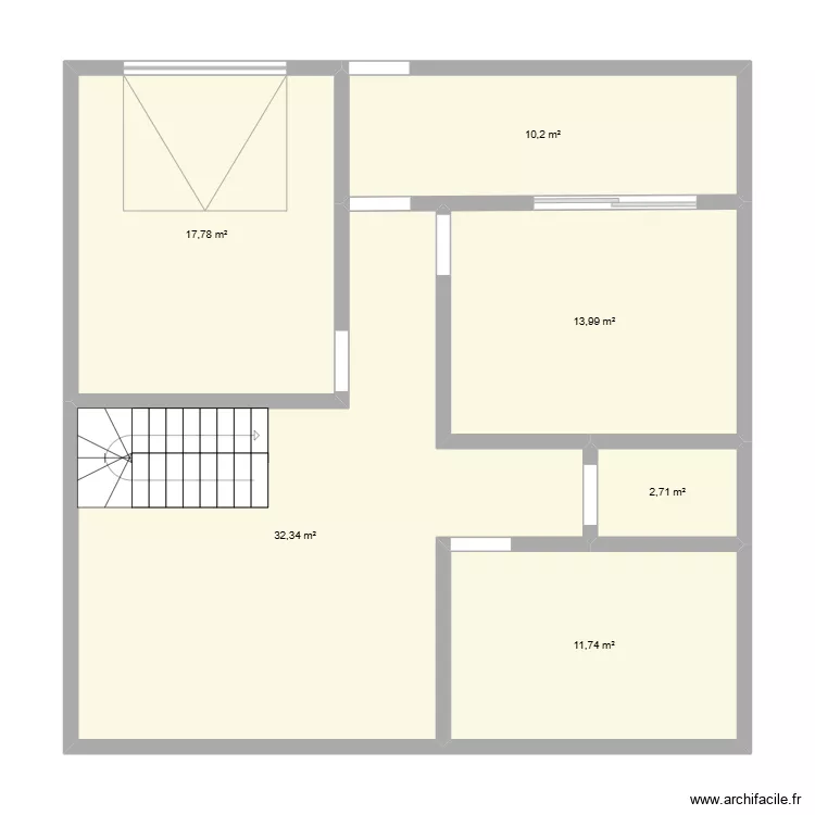 nouvelle maison. Plan de 