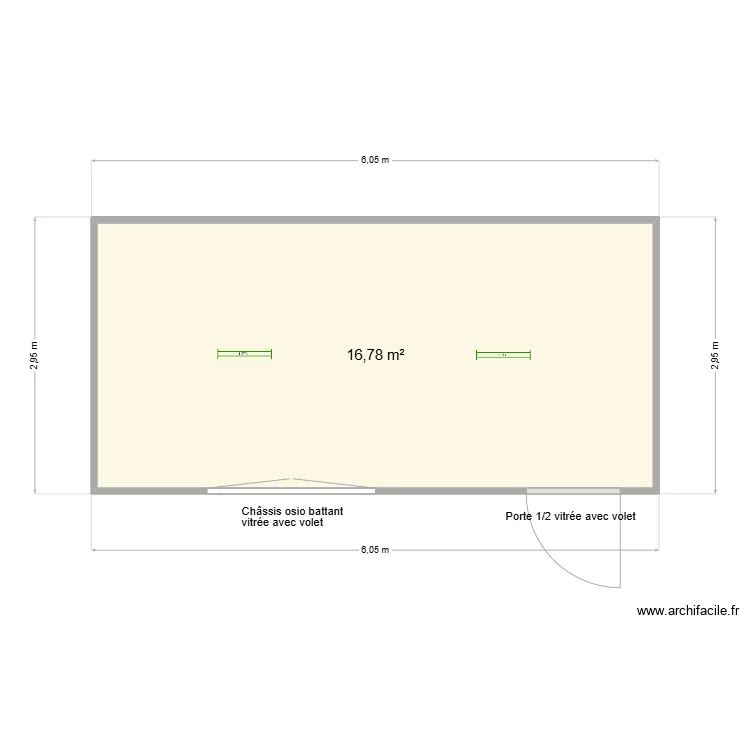 Elec La louvi&egrave;re. Plan de 