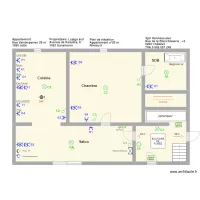 Plan de situation appartement 28m Niveau 5