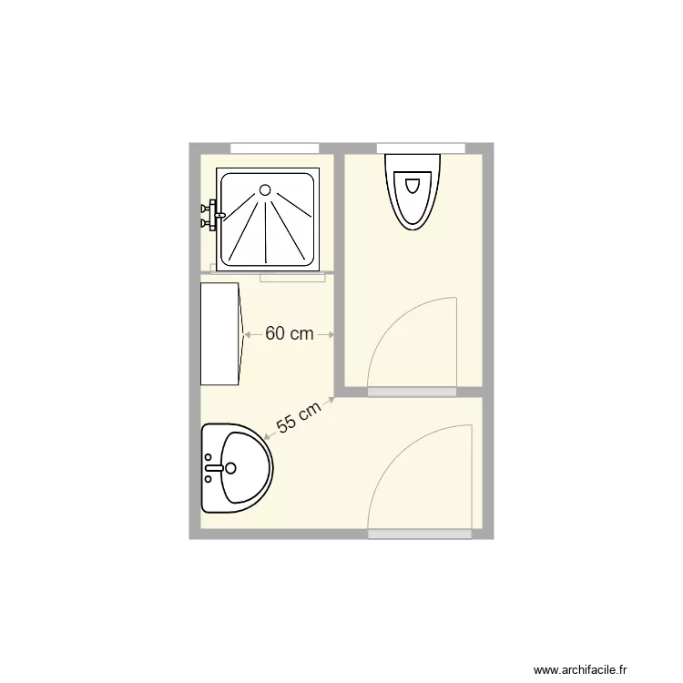 Plan avant travaux ramon. Plan de 