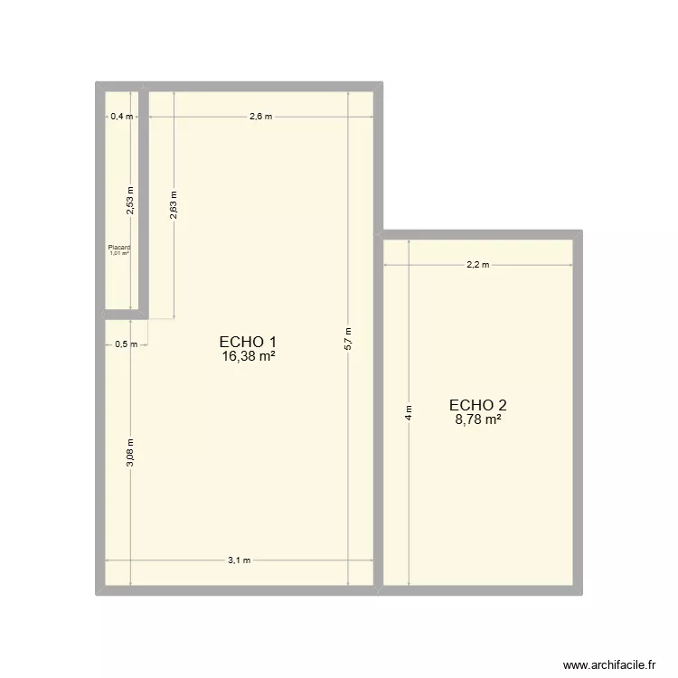 RADIOLOGIE VIRE. Plan de 