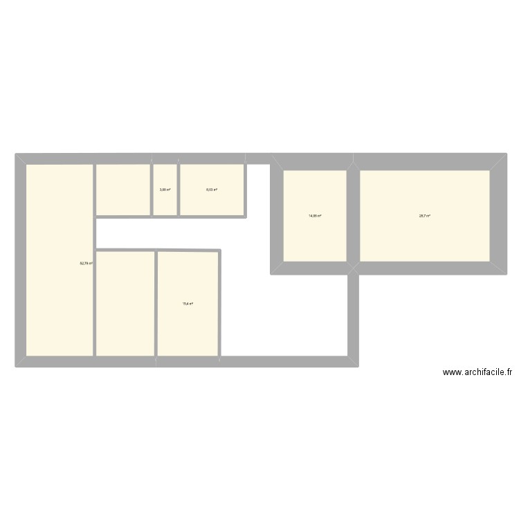 agrandissement Arnaud. Plan de 0 pièce et 0 m2