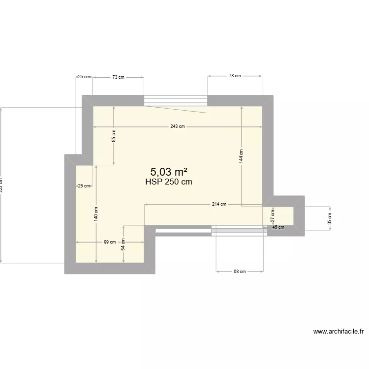 Castelnau SDB. Plan de 