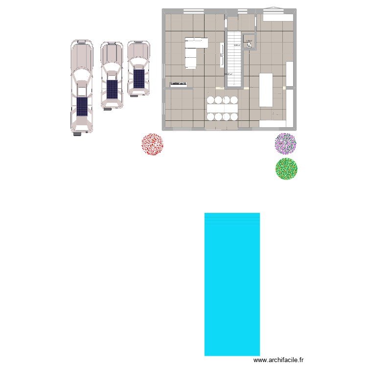 wlh. Plan de 0 pièce et 0 m2