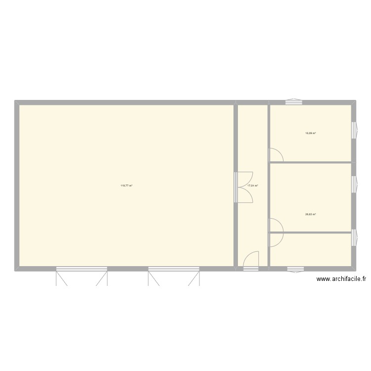 Dépot. Plan de 0 pièce et 0 m2