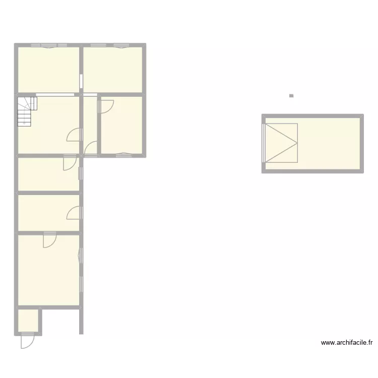 MADA - ST PIERRE LES ELBEUF. Plan de 