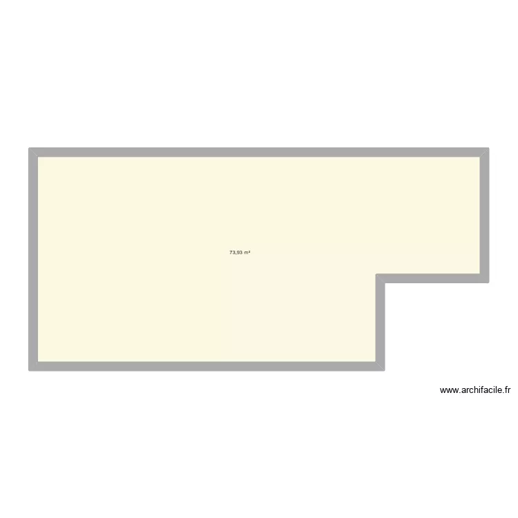 salle snt. Plan de 1  et 74 m²