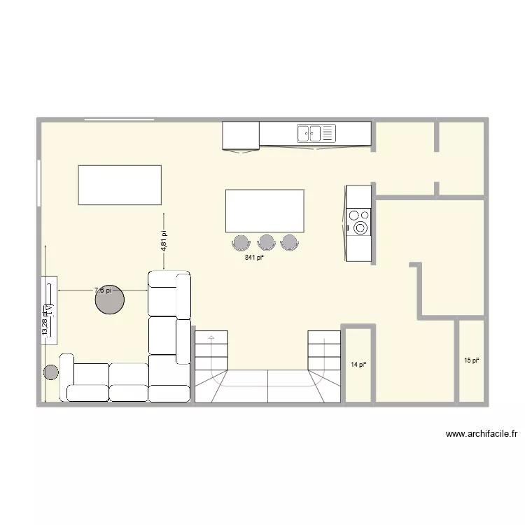 65 intercolonial. Plan de 3 et 81 m² 65 intercolonial. Plan de 3 et 81 m²