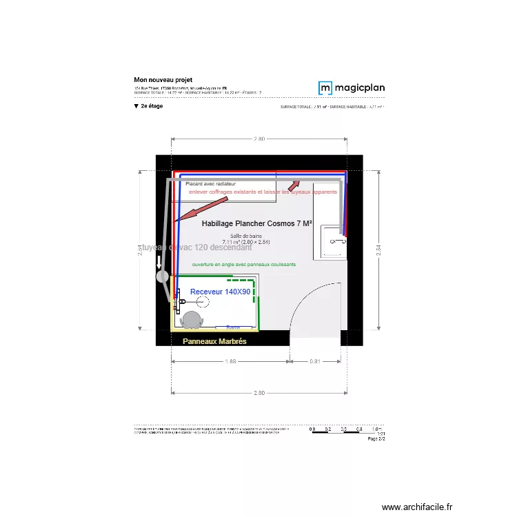 Plan Projet  Mme. M. Voleau 3. Plan de 