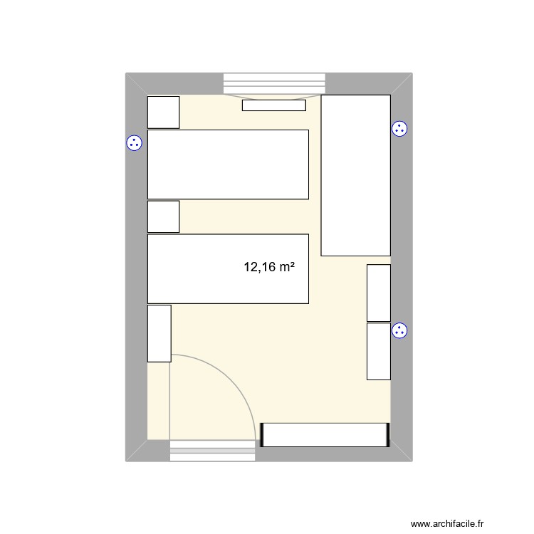 CH G. Plan de 0 pièce et 0 m2