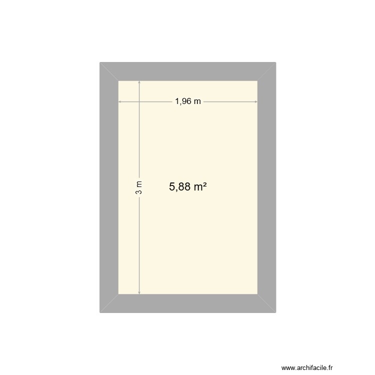 sdb 2026 SC. Plan de 0 pièce et 0 m2