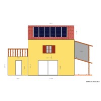 Projet : façade sud