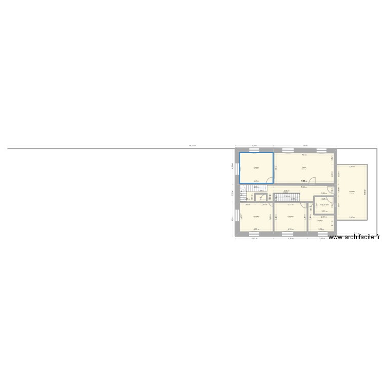 1er. Plan de 0 pièce et 0 m2