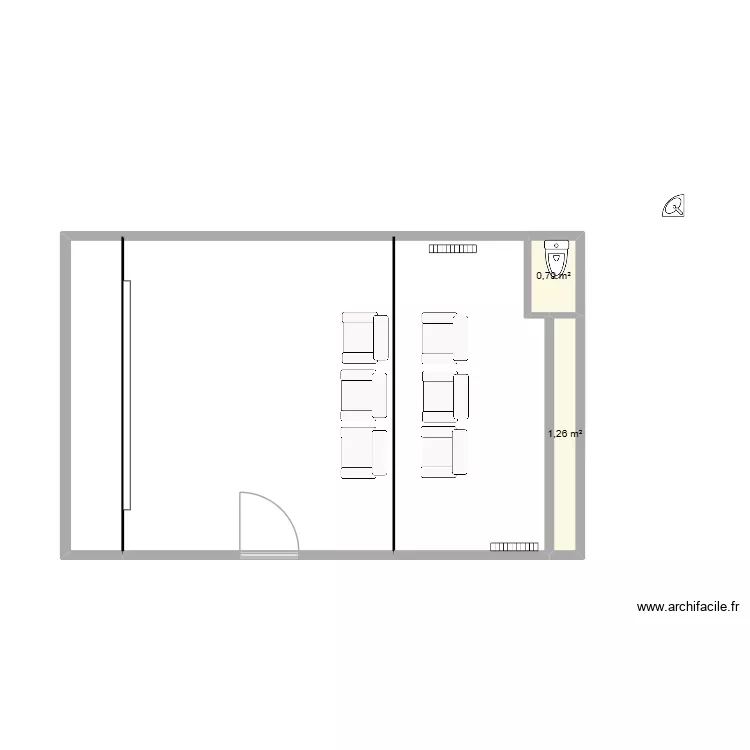 basement. Plan de 2 et 2 m² basement. Plan de 2 et 2 m²