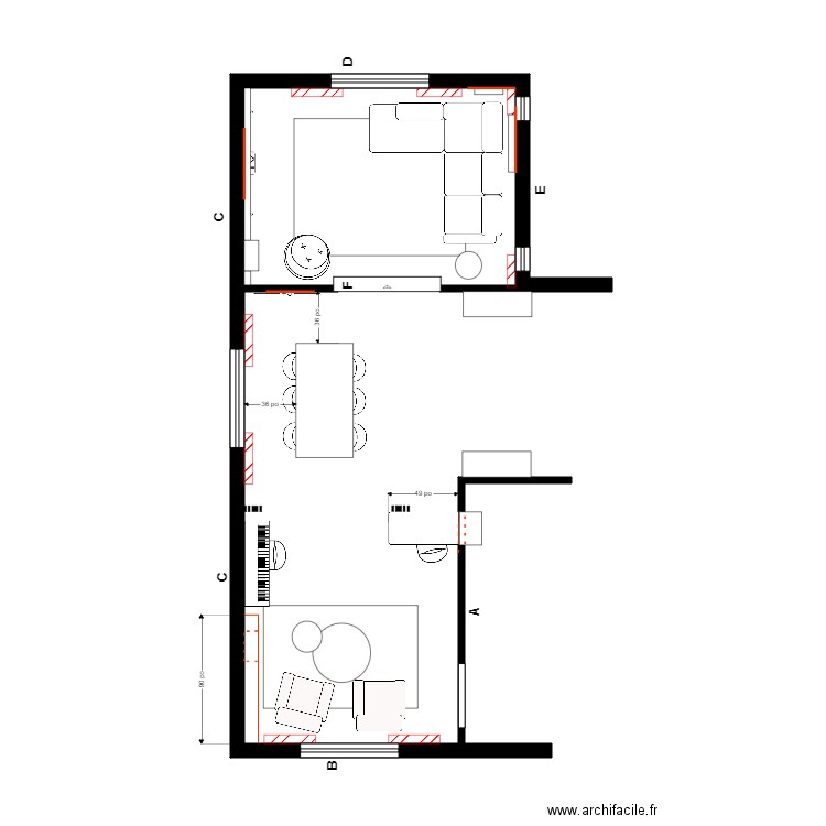 Annie-Claude Menuiserie. Plan de 0 pièce et 0 m2