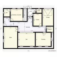 Plan de terrain 15mx12m Client 37 15 83 83 V2