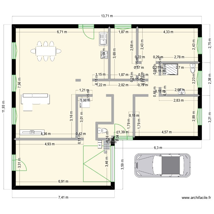 Neupré. Plan de 0 pièce et 0 m2
