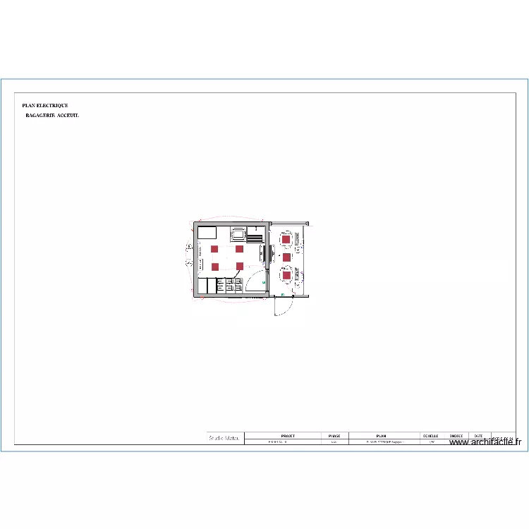 Plan FAAA Acceuil. Plan de 