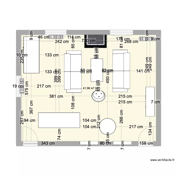 Salon DLBF pas objet. Plan de Salon DLBF pas objet. Plan de