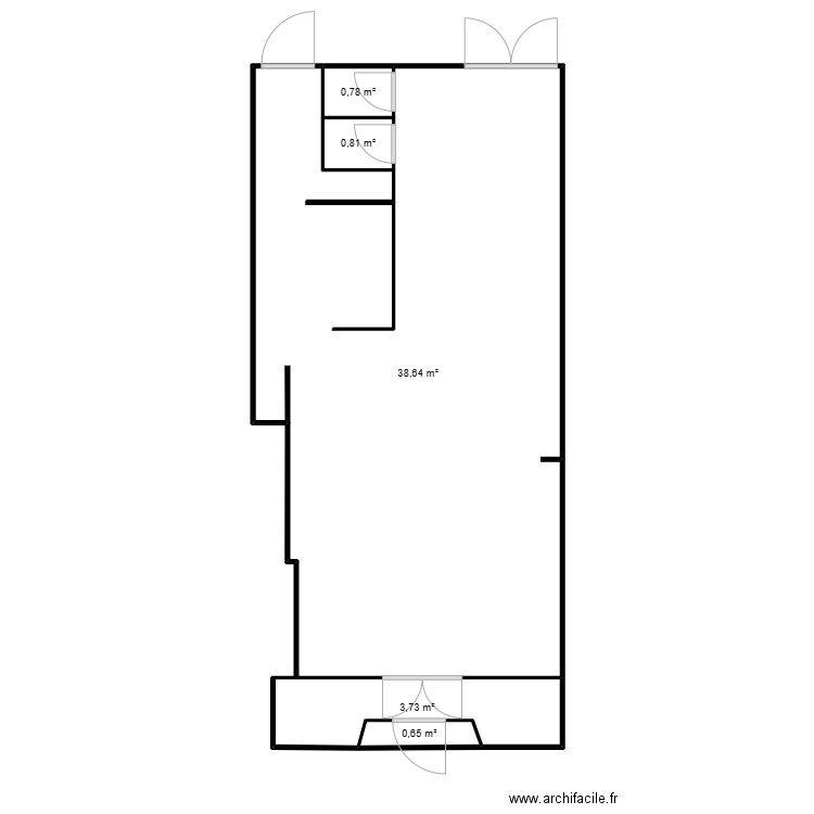 Bobonne. Plan de 0 pièce et 0 m2