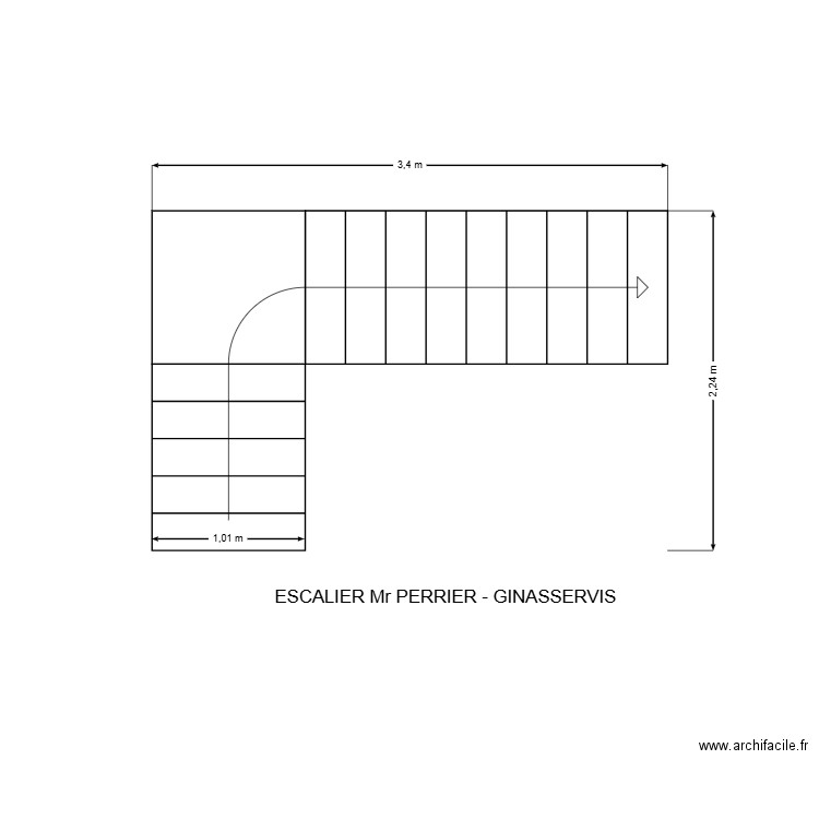 PERRIER. Plan de 0 pièce et 0 m2
