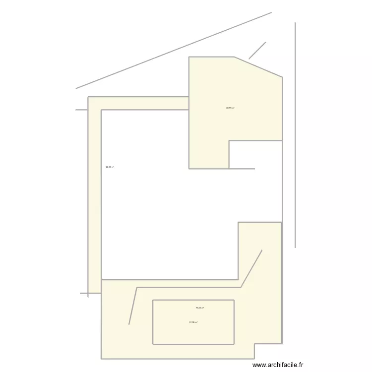 leila. Plan de 4  et 193 m²