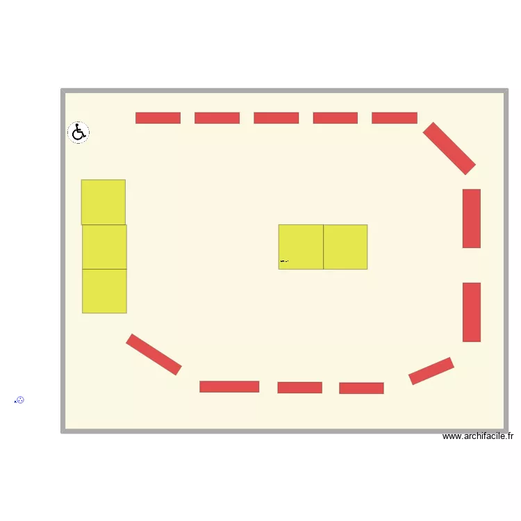 JDA 2026. Plan de 1 Pièce et 690 m² JDA 2026. Plan de 1 Pièce et 690 m²