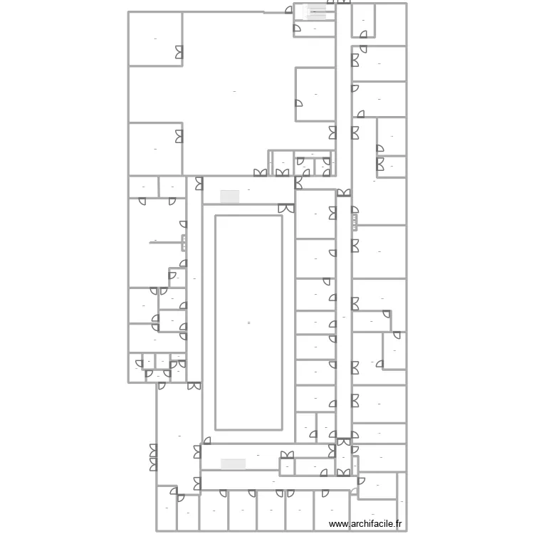 SAE 1.02 Plan du RDC du Centre de Recherche. Plan de SAE 1.02 Plan du RDC du Centre de Recherche. Plan de