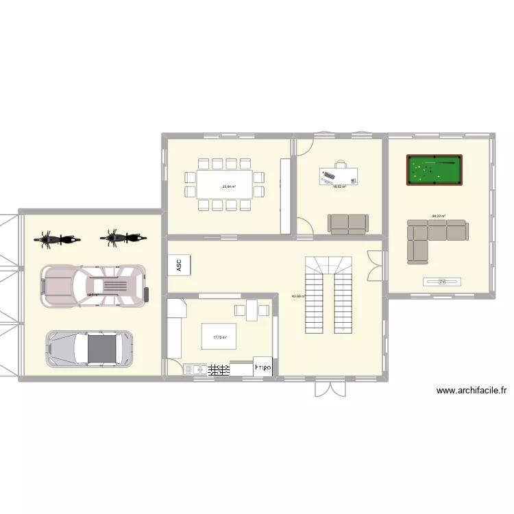 debut manoir. Plan de 6 et 188 m² debut manoir. Plan de 6 et 188 m²
