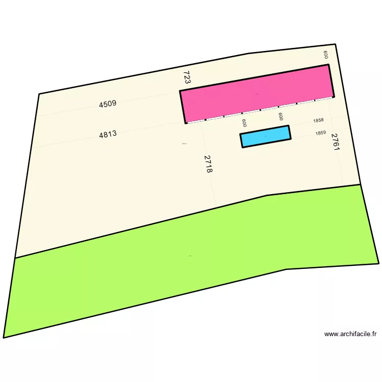 BUNGALOWS MODERNES AVEC 05 BLOCS. Plan de 8 et 9657 m² BUNGALOWS MODERNES AVEC 05 BLOCS. Plan de 8 et 9657 m²