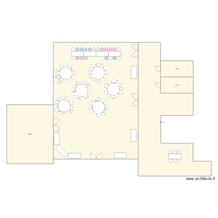 Salle Mariage Brignon. Plan de 0 pièce et 0 m2