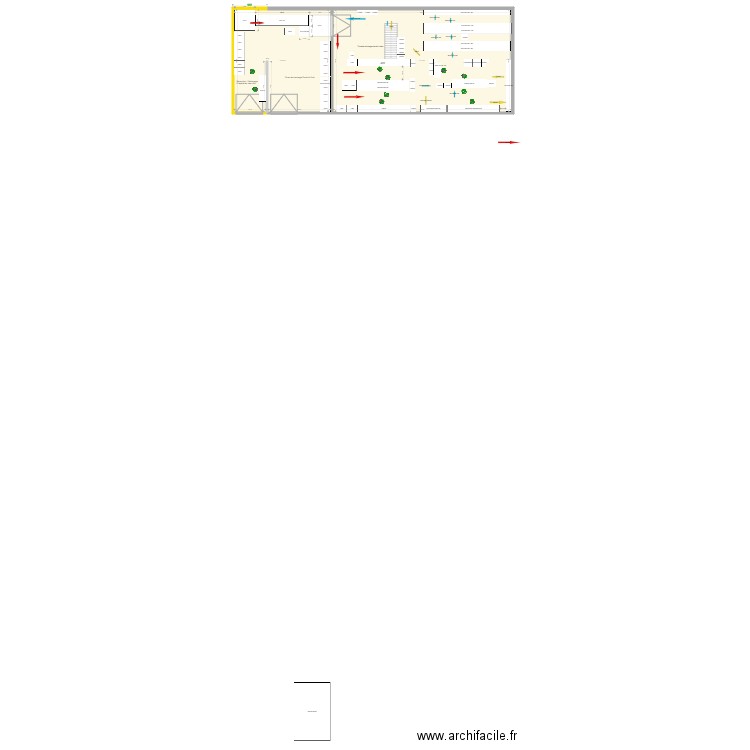 CHATEAULIN4. Plan de 2 pièces et 356 m2