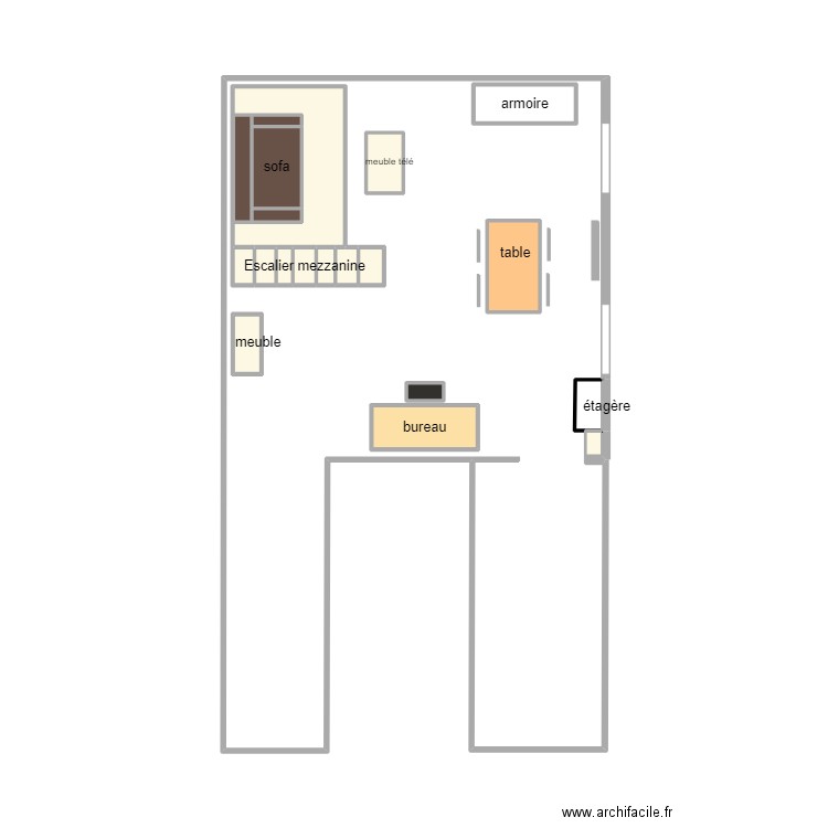 39 Bvd Stras. Plan de 19 pièces et 8 m2
