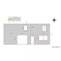 PC 9 Fa&ccedil;ade nord avant travaux