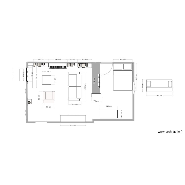 salon_v2. Plan de 0 pièce et 0 m2