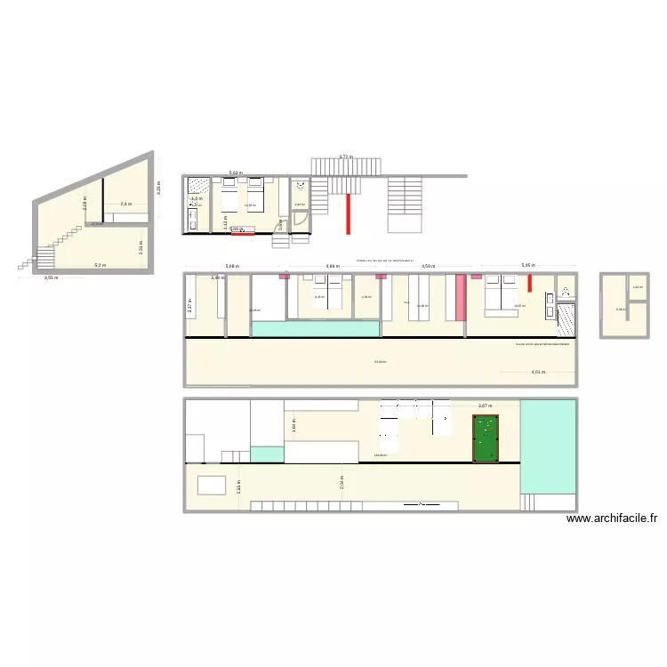 LOFT JOFFRE V13. Plan de 13 pièces et 302 m²