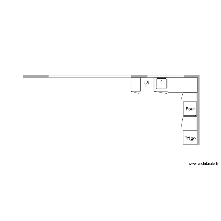 CUISINE. Plan de 0 pièce et 0 m2