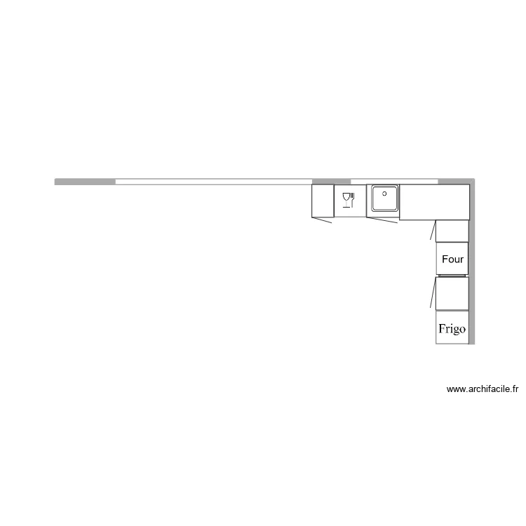 CUISINE. Plan de 0 pièce et 0 m2