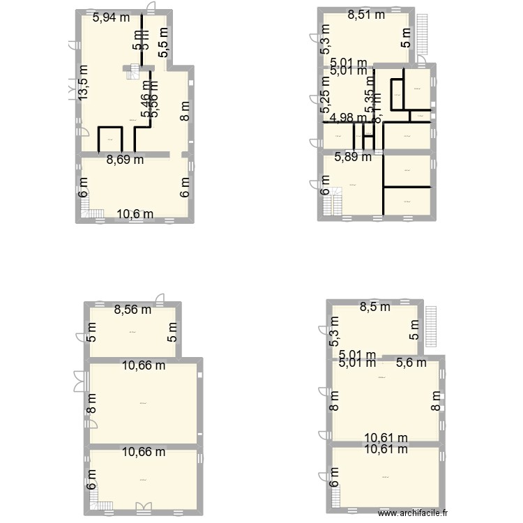 ledeuix. Plan de 18 pièces et 764 m2