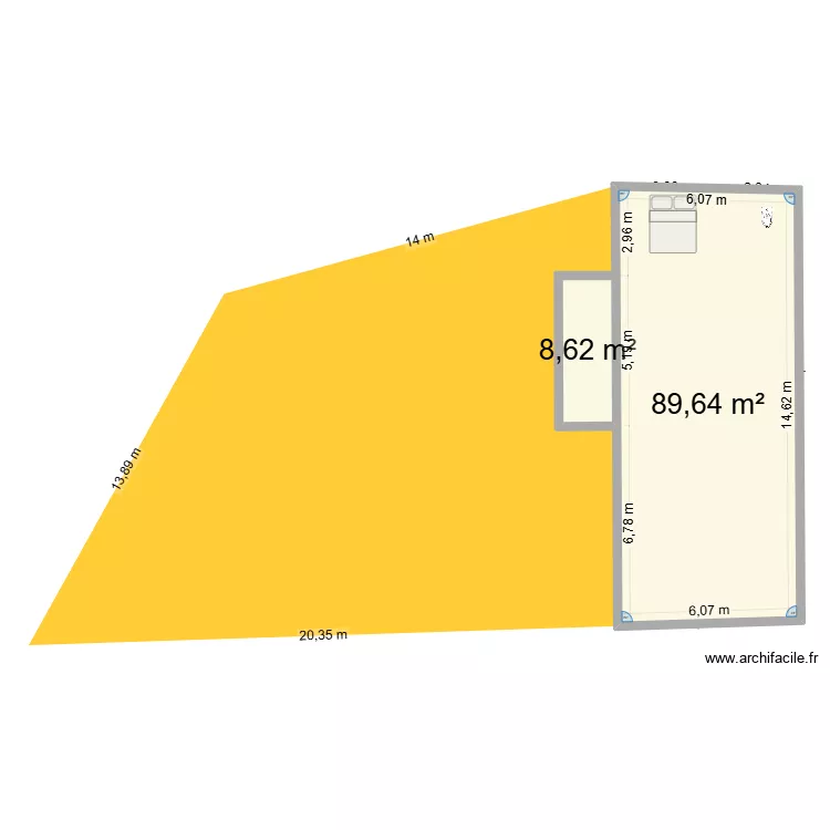 SAINT YRIEX 2. Plan de 2 et 98 m² SAINT YRIEX 2. Plan de 2 et 98 m²