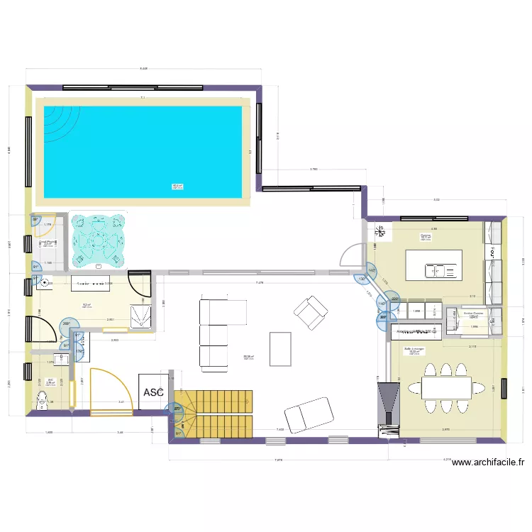 NathalieSOULAINE - La bien Batie 4. Plan de 23  et 383 m²
