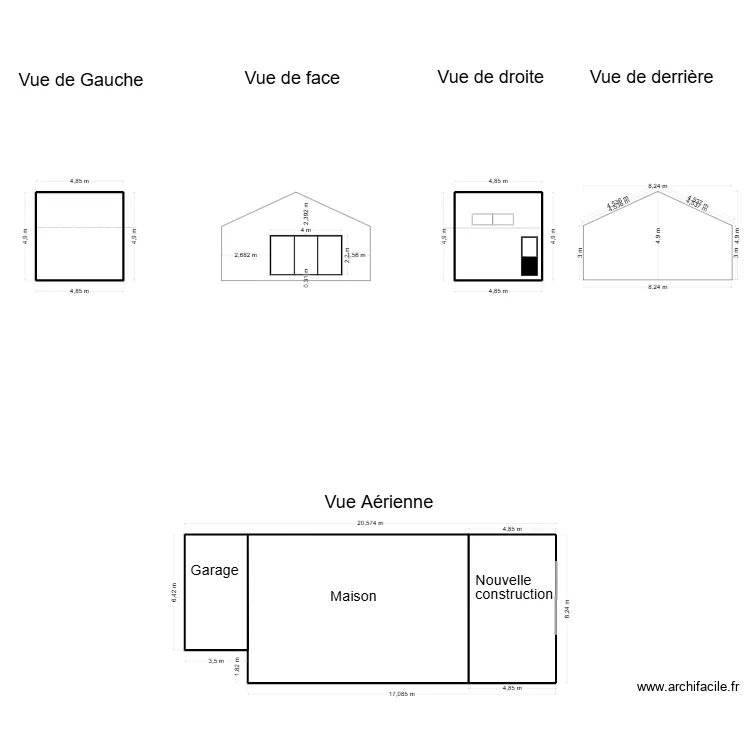 plan cotation. Plan de plan cotation. Plan de