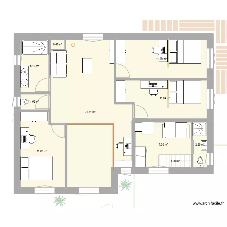 03-10 sans sous-sol. Plan de 