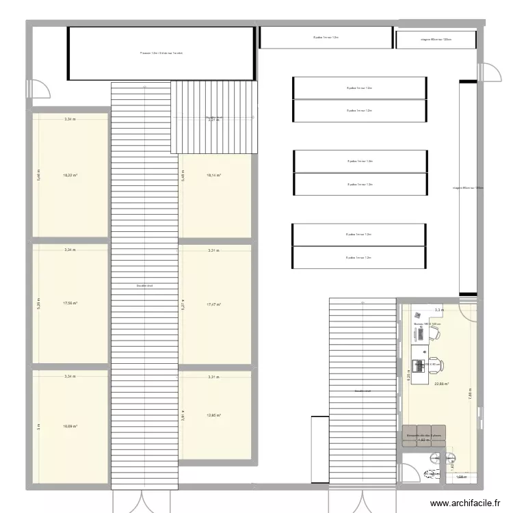 BOUTIQUE PLAN COMPLET. Plan de 7 Pièces et 124 m² BOUTIQUE PLAN COMPLET. Plan de 7 Pièces et 124 m²